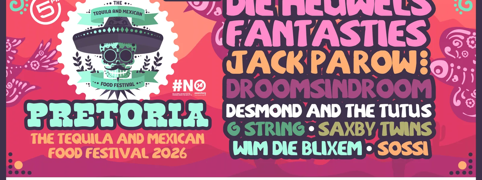 Tequila Mexican Food Festival Pretoria 2026 cover