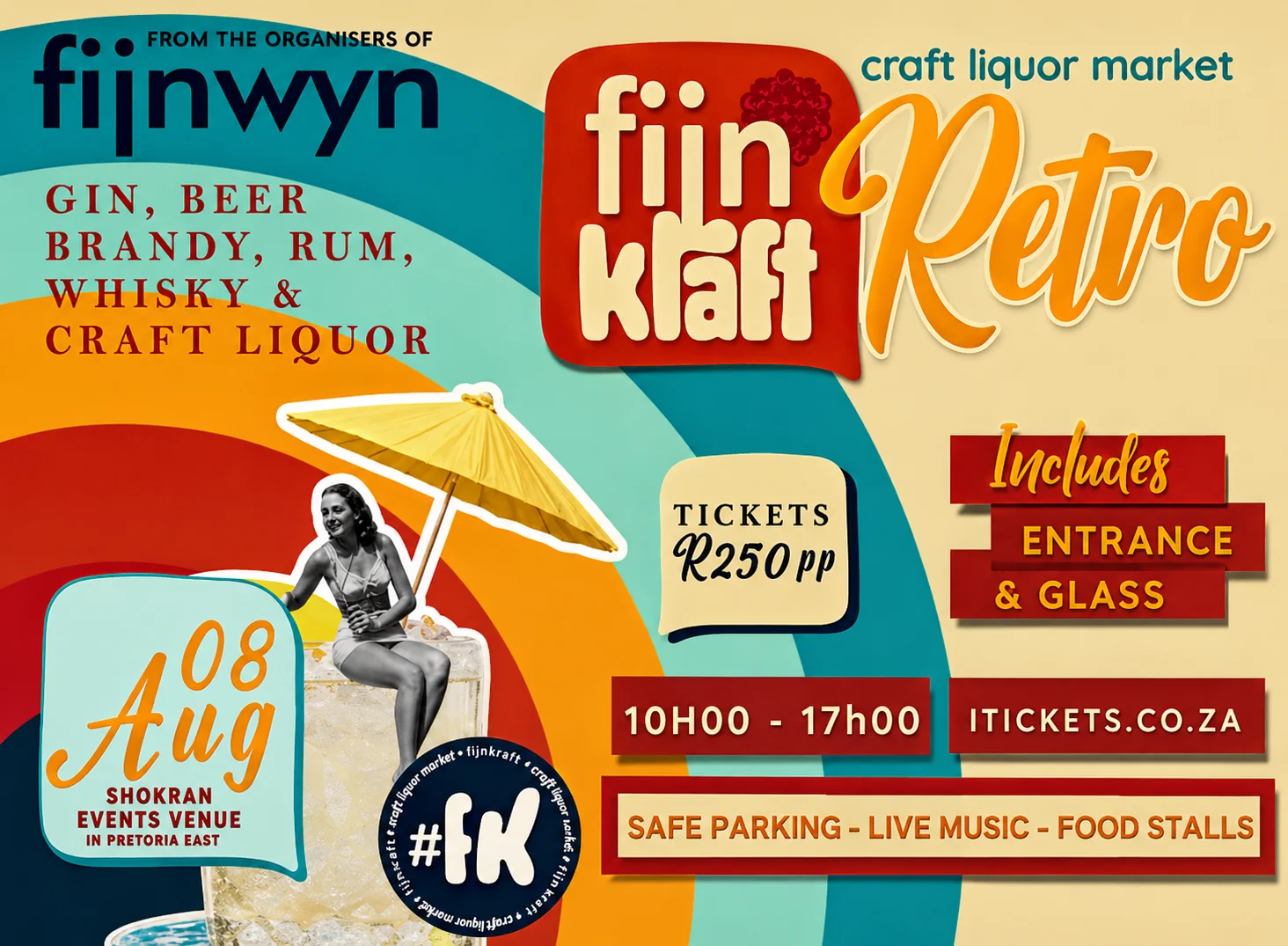 fijnKRAFT Craft Liquor Market | Retro cover
