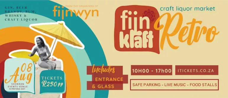 fijnKRAFT Craft Liquor Market | Retro cover
